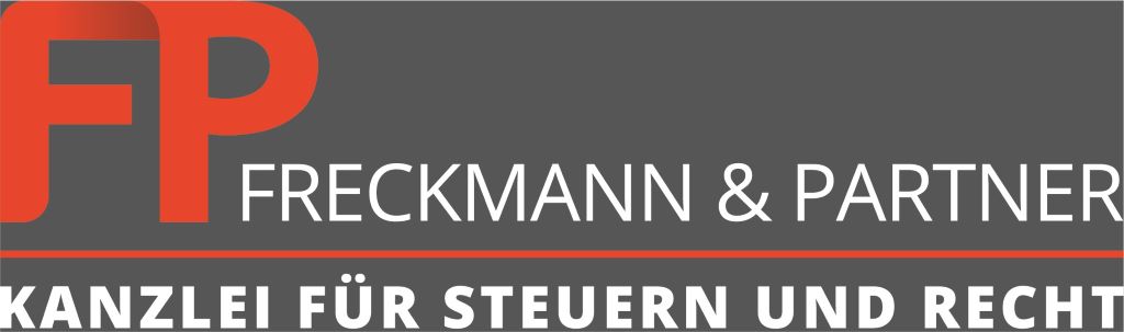 Freckmann und Partner Logo final rot negativ